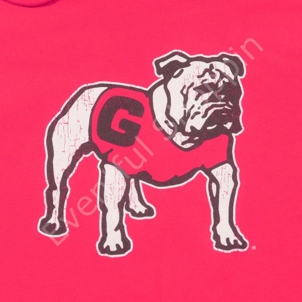 Champion Reverse Weave Georgia Bulldogs Hoodie in Red Size XL - Picture 4 of 7